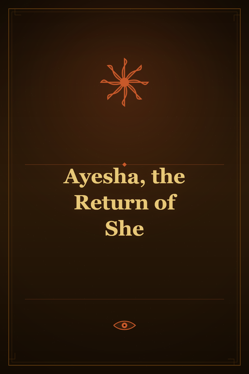 Ayesha, the Return of She